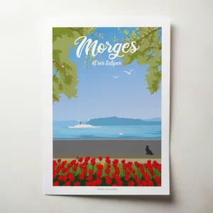 Carte postale / affiche Morges