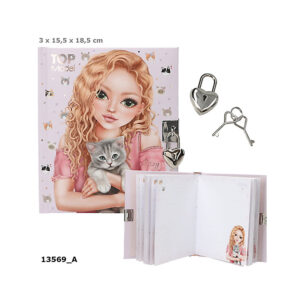Journal avec serrure Kitty and Doggy Top Model