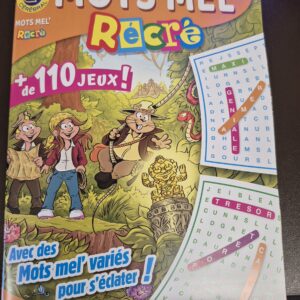 Mots Mel' Récré +8 ans Numéro 4